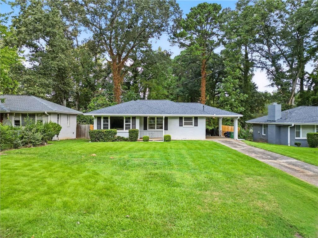 Welcome to 2854 Mitchell Drive, an all-brick charmer where thoughtful upgrades and modern conveniences make this 2-bedroom, 1-bath home truly move-in ready. The seller has invested heavily in improvements so you can enjoy peace of mind for years to come. Major updates include a full roof replacement (2024), brand-new gutters and gutter guards (2023), crawlspace encapsulation (2025), and a recently repaired/replaced A/C duct system (2025). Everyday functionality has been enhanced with a new dryer vent installation and a Tesla Universal Charger for effortless EV charging.
Set on a level, fenced-in backyard, the outdoor space is perfect for pets, gardening, or simply relaxing. Inside, the home offers easy, efficient living in a highly desirable Decatur location known for its charm, community, and convenience to shops, restaurants, and major highways.
The hard work has already been done—now it’s your turn to enjoy the comfort, savings, and lifestyle this home provides!
Make a great deal even better with massive savings through special loan programs with the Preferred Lender Envoy Mortgage with Aubrey Wilcox! Ask the Listing Team for the introduction for up to 100% financing or even interest rates in the 4s!
