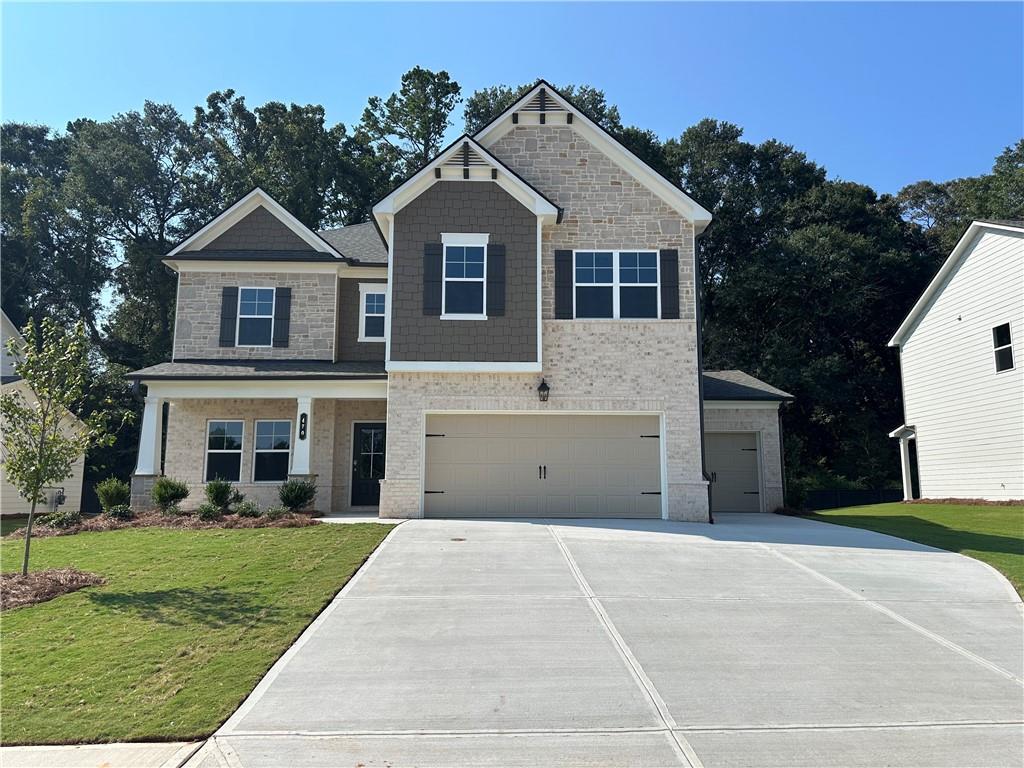 Colburn Welcome to this stunning new construction, featuring a spacious 5-bedroom, 4-bathroom home with thoughtful design elements throughout. 3rd Car Garage. Spacious Covered Patio. The main level boasts a secondary bedroom, ideal for guests, alongside an open concept floor plan with a formal dining room. The great room seamlessly flows into the kitchen and separate breakfast area, creating an inviting space for gatherings. The kitchen is highlighted by a large work island with bar stool seating, a walk-in pantry, and includes a SMART HOUSE PACKAGE featuring a Ring Doorbell, Echo Show 8", Ecobee Thermostat, and Kwikset Halo Smart Front Door Lock—all designed to enhance convenience and security. Upstairs, you can find the primary suite with a luxurious bathroom featuring a Huge Tile shower with Frameless Glass and Dual Shower Heads, offering a tranquil retreat. Two additional secondary bedrooms upstairs that have a shared hall bathroom. A third secondary bedroom has its own private bathroom. A media room completes the upper level, perfect for relaxation or play. An Elegant trim package, and a WiFi-enabled garage door opener for added convenience. Please note, THIS home is Under Construction. For more details and to learn about our AMAZING INCENTIVES!, please contact the listing agent today. Schedule your showing and envision the possibilities of making this exceptional property your new home. ***PLEASE CONTACT THE LISTING AGENT TO LEARN ABOUT OUR AMAZING INCENTIVES!