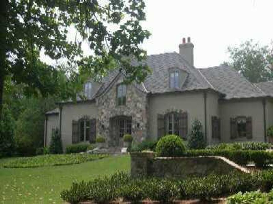 Priced to sell. Homeowner has purchased another home. Exquisite French Country gated estate, custom built w/ finest finishes & workmanship. New carriage house w/ two additional bedrooms and spa bath. Flat backyard features an outdoor fireplace and a built-in grill. Drawing avail. for pool site.