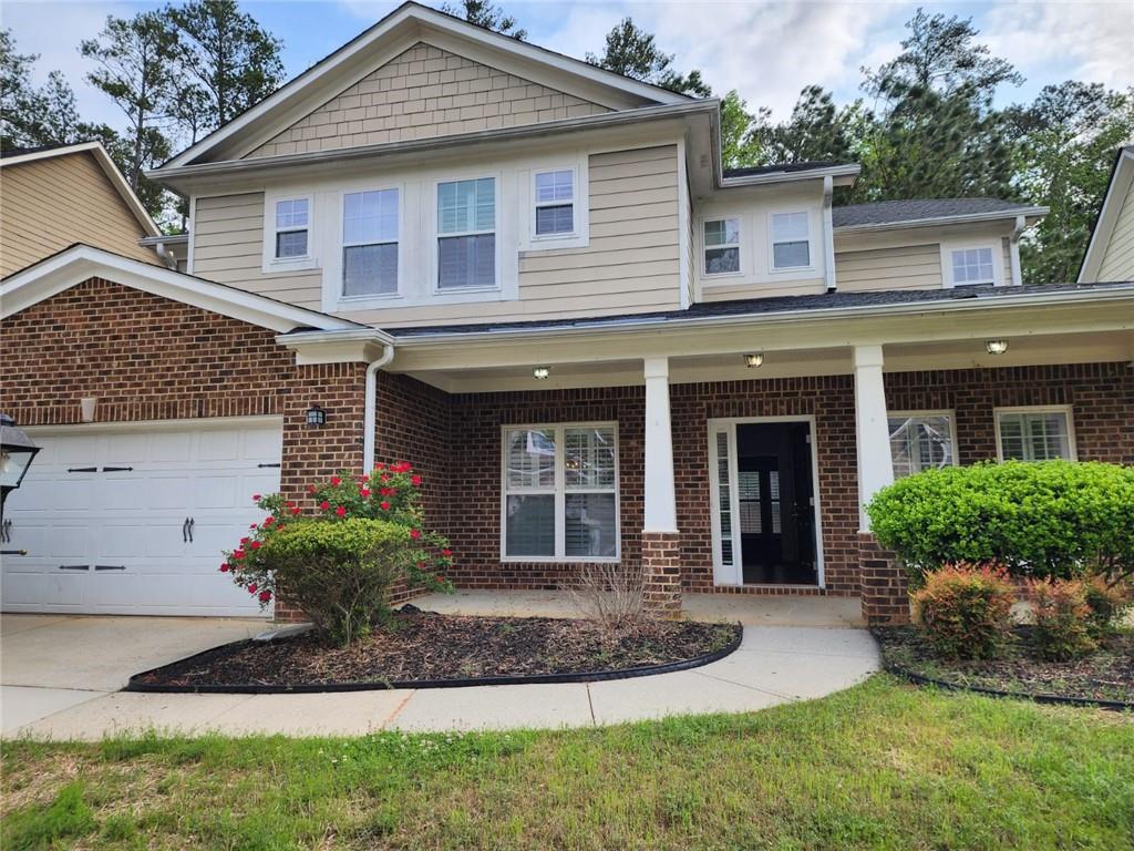 This home offers tons of curb appeal in a quiet, one-street subdivision, with plenty of space to spread out! The family room features a double-sided fireplace shared with the cozy breakfast/eat-in kitchen area. One bedroom is on the first floor and a bathroom. The bathroom downstairs has a shower. The kitchen is open to the breakfast and family rooms and include granite countertops with gas stainless steel appliances. Upstairs, you'll find a loft area ideal for homework or play or office. The primary suite features double walk-in closets and a spacious ensuite bathroom with double vanities, a separate tub, and a shower. There are three additional bedrooms upstairs, each with walk-in closets, they share a large hallway bathroom with a double vanity. This home is perfect for comfortable family living! SECTION 8 VOUCHER HOLDERS ARE WELCOME!!!