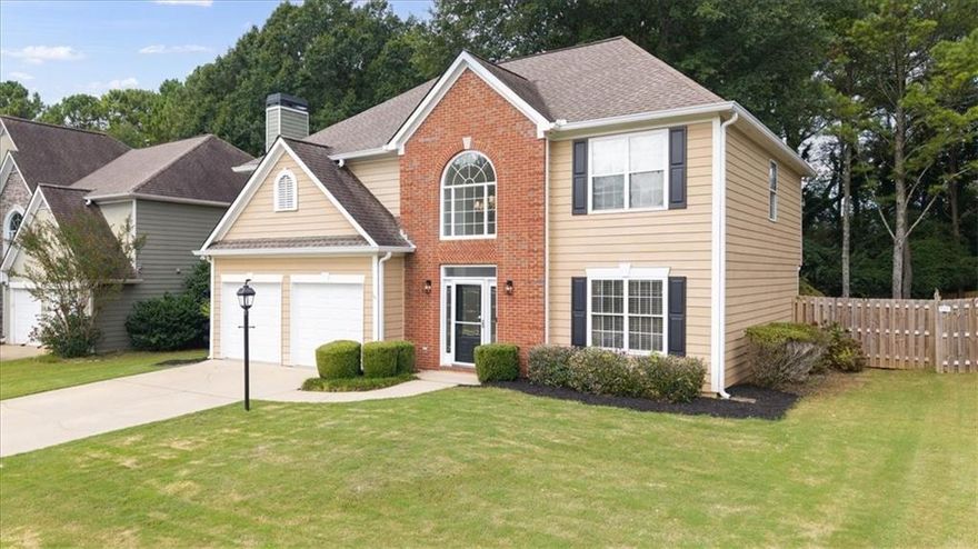 Welcome to 1585 Pinebreeze Drive, a spacious and inviting home in the highly sought-after East Worthington community of East Cobb. Tucked into a vibrant swim/tennis neighborhood, this 4-bedroom residence offers comfortable living, excellent schools, and a prime location just minutes from I-75, Marietta Square, and The Battery. Step inside to find a classic layout designed for both functionality and flow. The two-story foyer opens to a light-filled living room and separate dining area - ideal for gatherings and everyday living. The kitchen features stained wood cabinetry, granite countertops, stainless steel appliances, and a breakfast area that opens to the cozy family room with fireplace and custom built-ins. Upstairs, the oversized primary suite includes a tray ceiling, generous walk-in closet, and a spacious en-suite bath with vaulted ceilings, double vanity, soaking tub, and separate shower. Three additional bedrooms, all with hardwood flooring, share a full hall bath, and the large upstairs laundry room adds convenience. Out back, enjoy one of the home’s best features: a fully fenced, level backyard with endless potential. Whether you're hosting on the oversized deck, planting a garden, or envisioning a play area or future pool, this private outdoor space is ready for your personal touch. The East Worthington community includes sidewalks, a large pool, lighted tennis & pickleball courts, and a playground - all just steps from your front door. With fresh interior paint and thoughtful touches throughout, this home delivers the comfort and value today’s buyers are looking for. Located in the Marietta City School District, with grocery, dining, and major commuter routes just minutes away, this is East Cobb living at its most convenient.