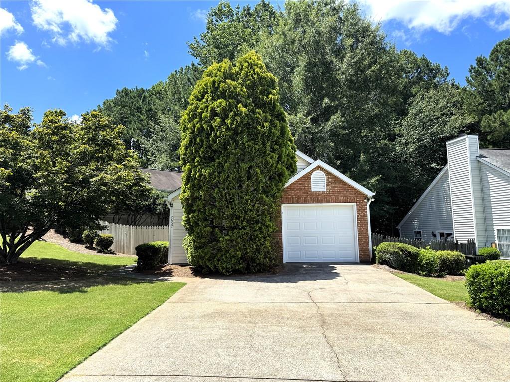 This beautiful 2-bedroom, 2-bath home offers comfort and charm in a desirable and peaceful neighborhood. Great Kennesaw location, very close to downtown events, shopping, brewery, restaurants and more. Great area, updated property, no carpet, fully fenced backyard. HOA mows front yard.
