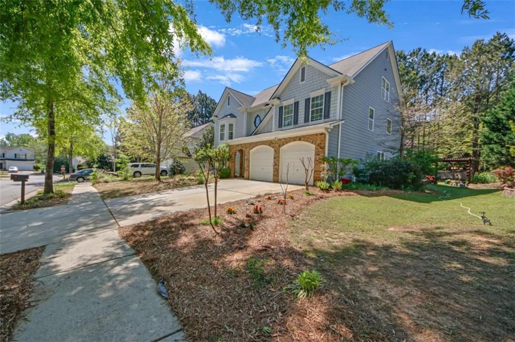 SELLER IS DOWNSIZING BRING ALL OFFERS!!! Spacious 7BR/4BA home on a 0.75-acre corner lot adjacent to a cul-de-sac in Covington! Featuring soaring ceilings, a wide-open floor plan, and over 5,200 sq ft of living space across 3 levels (no basement). The main level offers a large family room with views into the chef's kitchen w/ island, plus formal living & dining room ideal for entertaining. One bedroom/full bath on main for guests or office. 2nd Floor boasts 4 bedrooms including a large owner's suite. 3rd Level with 2 bedrooms and full bath; along with a huge loft area. Enjoy your private backyard oasis perfect for relaxing or gatherings. LVP flooring, and newer HVAC. Located in a quiet community with low HOA and quick access to I-20, shopping, dining, and Newton County schools. Must see to appreciate the space and layout! Bring your buyer's you won't be disappointed