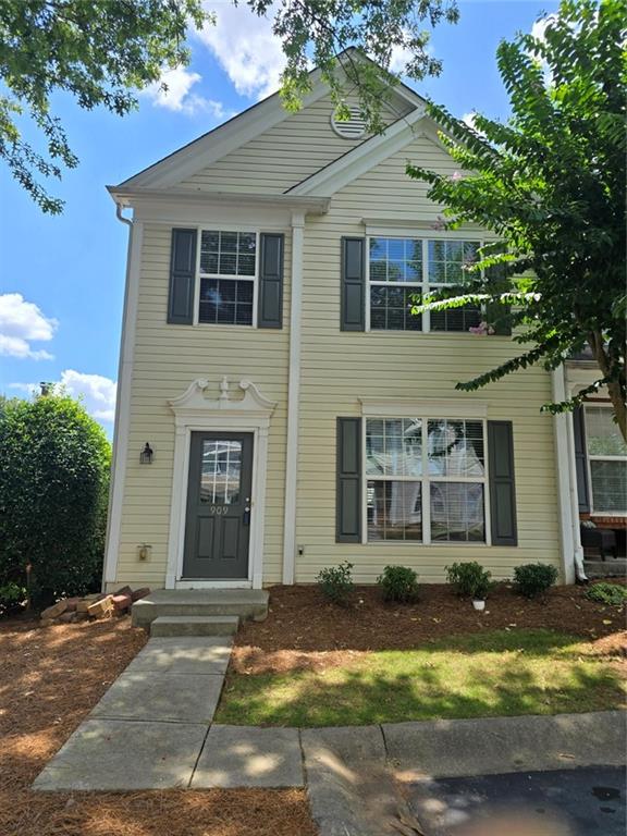 Available Immediately - Brand New Wood floor throughout, Fresh paint and upgraded appliances, Fans in all the rooms, Pet Friendly. Welcome to this beautifully maintained end-unit townhome featuring 3 spacious bedrooms & 2.5 bathrooms-perfect for comfortable living and entertaining. The home offers distinct living and dining areas, a light-filled open layout. This small pet-friendly community is perfect for animal lovers! Upstairs, the generous primary suite features soaring trey ceiling, walk-in closet, creating a peaceful retreat. The home includes 2-car reserved spots, plus ample guest parking throughout the community. All major appliances are included in the rent, and residents enjoy access to community swimming pools just a short stroll away. Located minutes from the vibrant shops and dining of Windward Parkway, downtown Alpharetta, and Avalon, this home is ideally situated in a fast-growing area. Major improvements are underway nearby, including new freeway ramps for easier commuting and an upcoming sports and entertainment complex-bringing future nightlife, dining, and event opportunities just around the corner. Don't miss this opportunity to enjoy comfort, convenience, and long-term upside in one of Alpharetta's most promising locations. Schedule your tour today!