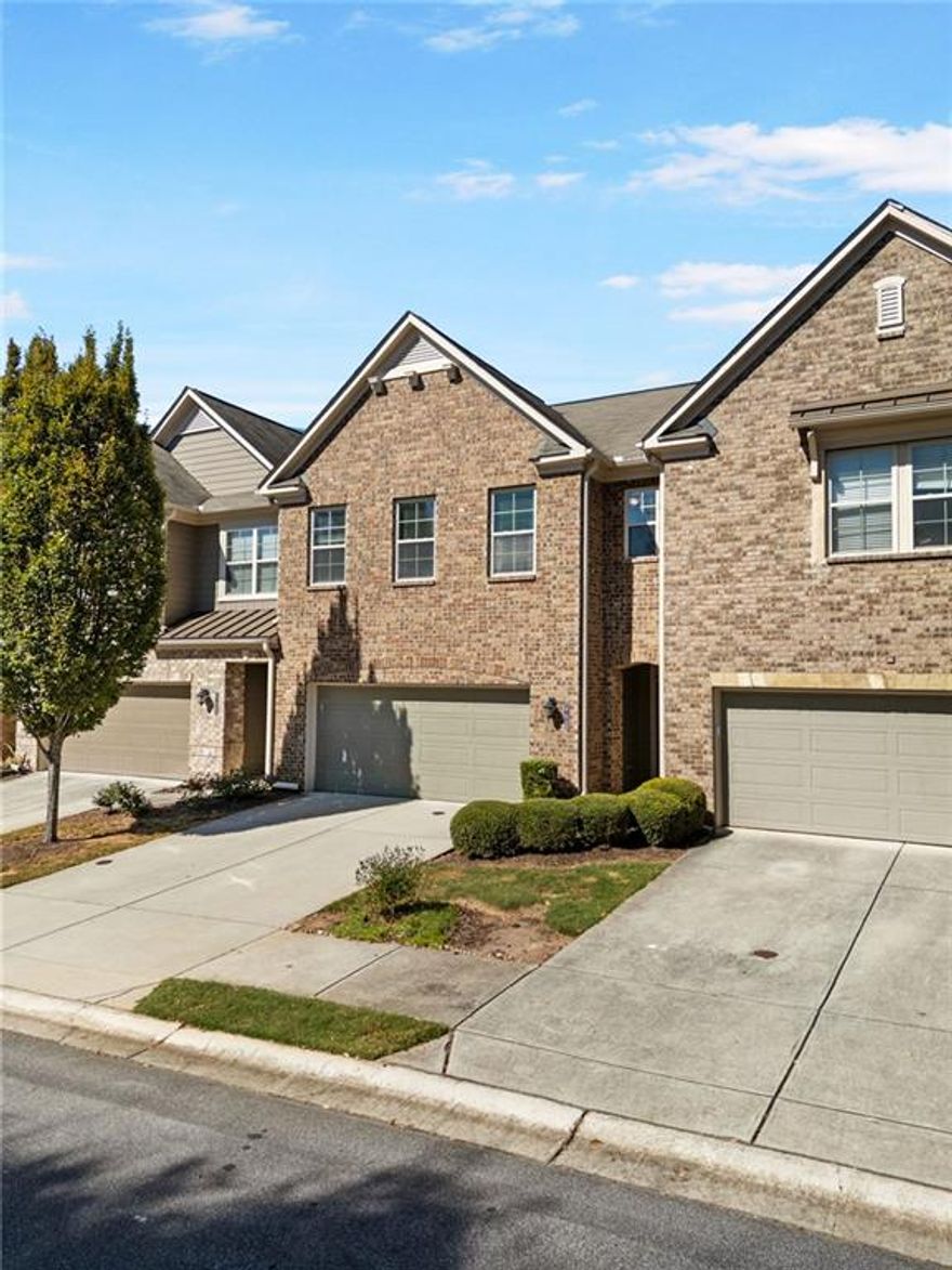 Welcome to this stunning two-story townhome, perfectly situated in one of Brookhaven’s most sought-after gated communities featuring resort-style amenities including a sparkling pool and dog park. Just minutes from Dresden Drive’s popular shops and dining, major highways, Buckhead, Emory, and CHOA, this home offers the ideal blend of convenience, luxury, and lifestyle.

Step inside to an elegant open floor plan filled with natural light, highlighted by hardwood floors throughout the main level. The chef’s kitchen overlooks the spacious living and dining area and features espresso cabinetry, granite countertops, stainless steel appliances, a large island/breakfast bar, and an eat-in kitchen space—perfect for entertaining. The expansive living room with fireplace flows seamlessly to a private patio overlooking a serene wooded backdrop.

Upstairs, you'll find an oversized primary suite with tray ceilings, a generous CUSTOM walk-in closet, and a spa-like bath with a soaking tub and separate tiled shower. Two additional secondary bedrooms share a well-appointed full bath. A large loft area—ideal for a home office, media room, or sitting lounge. The upper level also includes a convenient laundry room with built-in cabinetry.
The HOA provides a worry-free lifestyle by covering lawn care, termite protection, and exterior home maintenance.
Outdoor enthusiasts will love the easy access to the newly developed Peachtree Creek Greenway, with future community connectivity planned.

Move-in ready and impeccably maintained—this Brookhaven gem is the perfect place to call HOME!