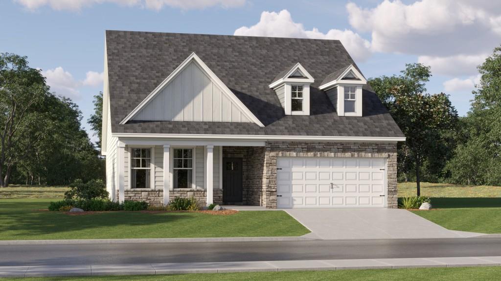 Candleberry Place is an amenity-rich community offering low-maintenance living with main-level owners' suites, second-floor lofts and wooded backyards in Sharpsburg, GA. Homeowners can enjoy community amenities including a resort-style swimming pool with furnished cabanas, a convenient pool house and walking trails perfect for daily exercise.
