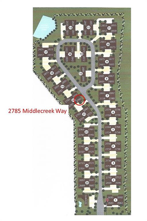2785 Middlecreek Way
