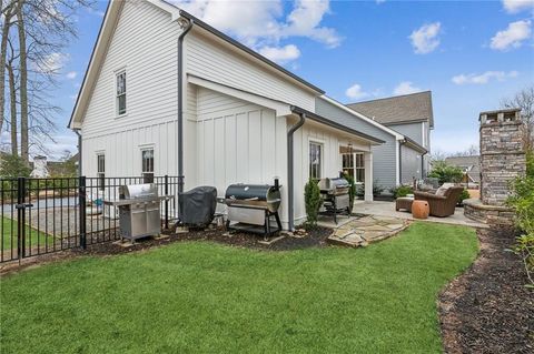 A home in Dawsonville