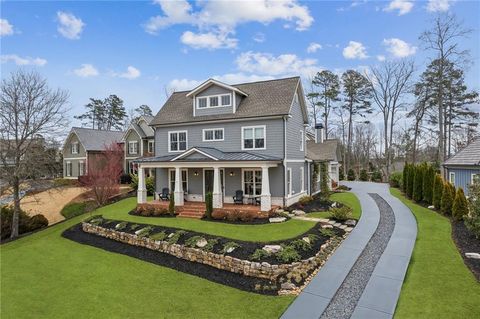 A home in Dawsonville