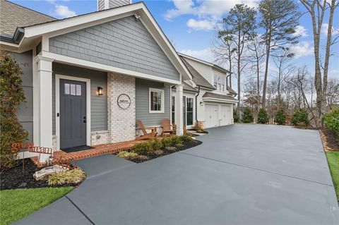 A home in Dawsonville