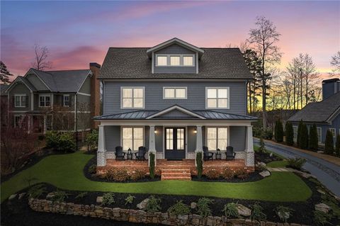 A home in Dawsonville