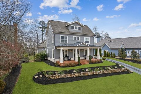 A home in Dawsonville