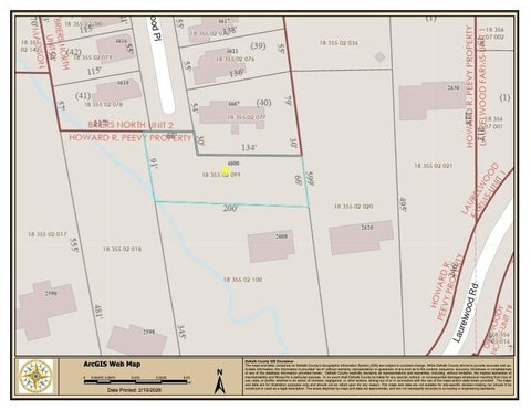 Vacant Land For Sale - 4600 Brierwood Place<br/> Dekalb County, Atlanta, GA 30360