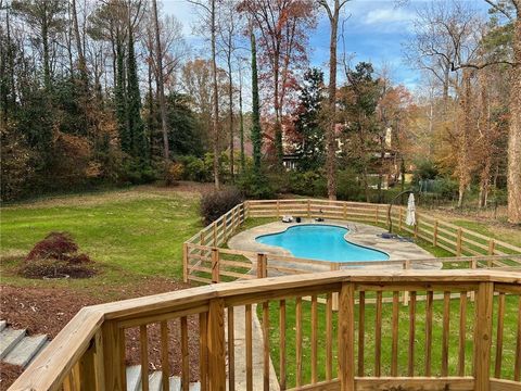 A home in Sandy Springs