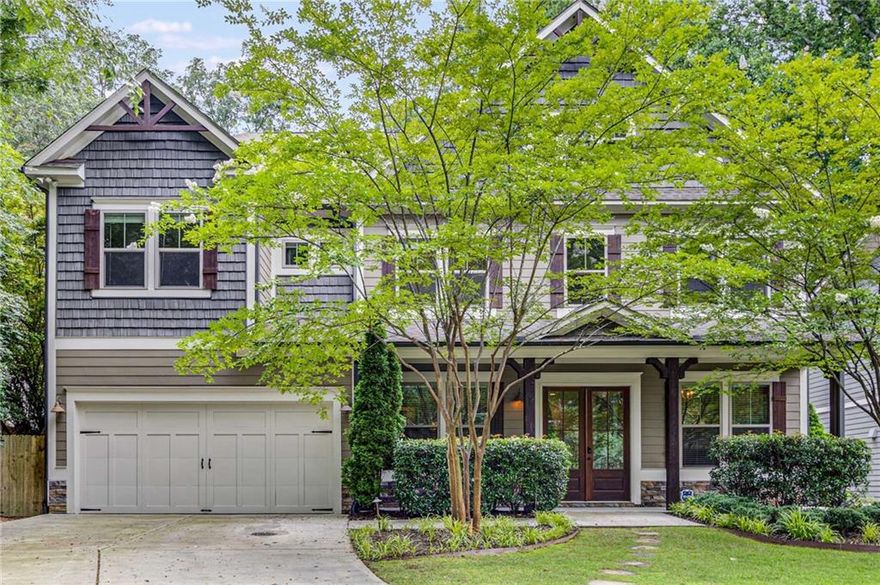 This beautifully updated 5-bedroom, 4-bathroom home offers the perfect blend of sophisticated design, functional spaces, and an unbeatable location just moments from the heart of Brookhaven Village.
Entertain with ease in the walk-out backyard, thoughtfully designed with a stacked stone outdoor kitchen, custom fireplace with built-in seating, surround sound speakers, and an oversized built-in hot tub—ideal for gatherings or relaxing evenings at home.
Inside, the home features gorgeous upgrades throughout, including custom lighting, rounded architectural walls, and whole-home automation. The main level includes a private office with a barn door, a full guest suite, and a spacious kitchen with eat-in area and adjacent sunroom for added flexibility. The gracious living room—open to the kitchen—boasts built-in bookcases and views of the backyard, while the formal dining room, complete with a butler’s pantry, is perfect for dinner parties and holidays.
Upstairs, the spacious primary suite offers a private sitting room, an expansive custom closet, and an oversized, light-filled bath. A large bonus room provides flexible space for a media room, home gym, or second office. Three additional bedrooms with generous closets and an upstairs laundry room make daily living both comfortable and convenient.
Additional highlights include a two-car garage located off the kitchen for easy access and a prime location just steps from top-rated restaurants, boutique fitness studios, shops, and the weekend farmers market at Brookhaven Village. This home effortlessly combines timeless design, modern amenities, and lifestyle-focused living in one of Atlanta’s most vibrant neighborhoods.