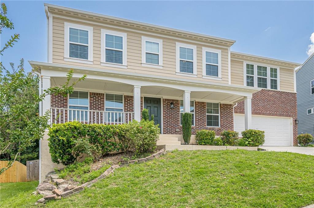 Beautiful Home Near Sugar Hill Greenway!
You will love this well-maintained home that offers a great combination of comfort and functionality. The covered front porch welcomes you into a spacious layout, including a fireside family room that opens to the kitchen—ideal for both relaxing and entertaining.
The kitchen features hardwood floors, a large center island with breakfast bar, stainless steel appliances, granite countertops, and 42" cabinets, with a bright breakfast area to start your day. A guest bedroom and full bathroom on the main level add convenience for guests or family.
Upstairs, the owner’s suite is a private retreat, complete with a double sink vanity and large shower in the en-suite bathroom. Three more generously sized secondary bedrooms and a bonus/media room give you plenty of room to spread out.
The unfinished daylight basement, stubbed for a bathroom, provides endless possibilities for future expansion. The deck with rear stairs leads to a private, fenced backyard—perfect for outdoor activities or relaxation.
This home is ideally located near parks, shopping, dining, and everything the Sugar Hill Greenway has to offer.