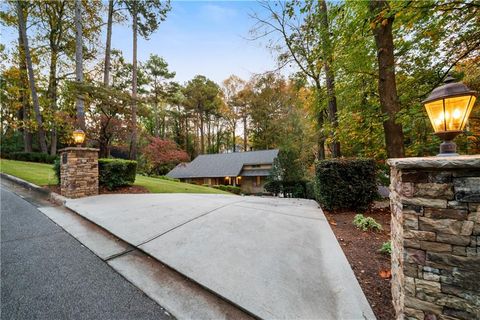 A home in Sandy Springs