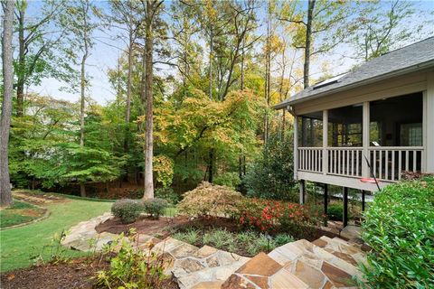 A home in Sandy Springs