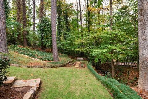 A home in Sandy Springs