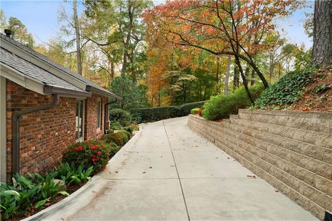 A home in Sandy Springs