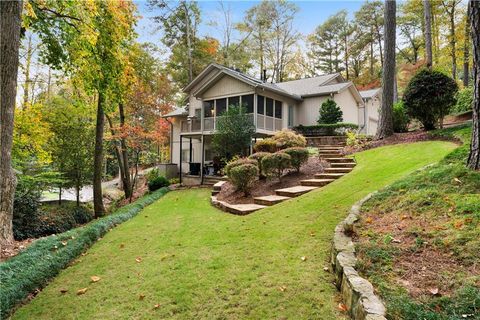 A home in Sandy Springs