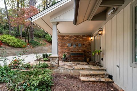 A home in Sandy Springs