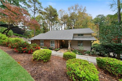 A home in Sandy Springs