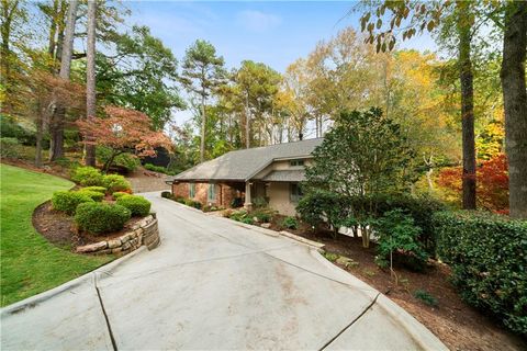 A home in Sandy Springs