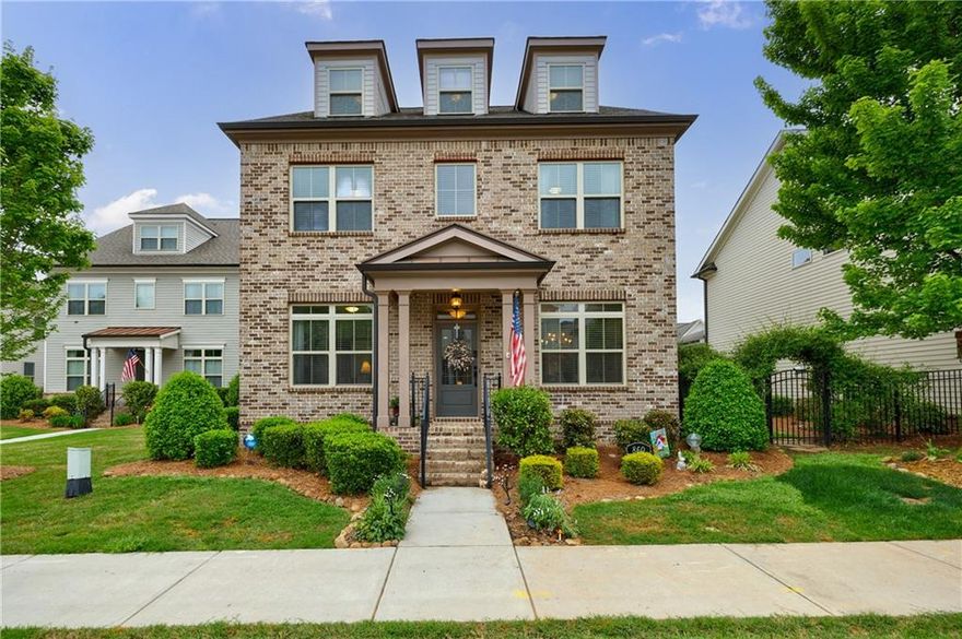 Welcome to one of the most desirable location, developed and built by the renowned Providence Group. This GATED community offers an exceptional lifestyle with top-tier amenities, including a clubhouse, resort-style pool, lighted tennis courts, a playground, and a scenic walking trail known as Central Park. The HOA provides comprehensive services, covering landscaping and irrigation for all sides of each property, as well as trash and recycling pickup.
This home showcases the sought-after Raleigh floorplan, complete with a third-floor upper level and an abundance of flexible living space. The main level features a versatile flex room with an attached full bath—perfect for a home office or guest bedroom. A spacious open dining area sets the scene for both casual meals and formal entertaining.
At the heart of the home, the chef’s kitchen is open to the central living space and equipped with leathered Granite countertops, double stainless steel ovens, a gas cooktop, and a bright breakfast nook. French doors lead to a covered patio, while an additional uncovered patio extends your outdoor living space. The fenced, level backyard is a rare find and is one of the largest in the community, ideal for entertaining or relaxing in privacy.
The inviting family room is centered around a gas fireplace flanked by custom built-in cabinets and open shelving. A formal powder room completes the main level.
Upstairs on the mid-level, you’ll find three generously sized secondary bedrooms—one with a private en-suite and two sharing an adjoining bath. The luxurious primary suite offers a true retreat, featuring a double-sided fireplace, a private sitting room, and a screened-in porch. The spa-inspired primary bath includes double vanities, a large walk-in shower, a soaking tub, and two spacious custom walk-in closets for optimal organization.
The third level offers a large flex space—perfect as a media room, playroom, or additional bedroom—with a full bath and a walk-in attic for ample storage or future expansion.
This home offers the ultimate combination of lifestyle, luxury, and convenience—don’t miss your opportunity to live in one of the area’s most prestigious communities.