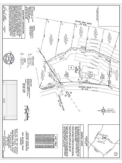 Vacant Land For Sale - 628 Dickens Road<br/> Lilburn, GA 30047