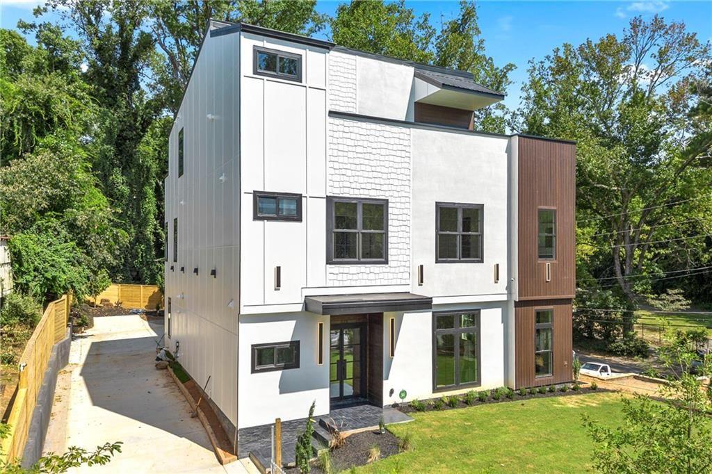 Luxury New Construction Smart Home in Sandy Springs:
This newly built 5-bed, 5.5-bath, 3-car garage residence delivers true smart-home living with a unified automation platform for lighting, climate, security, and whole-home A/V—plus an EV charger. Light hardwood floors run throughout. The chef’s kitchen features state-of-the-art ZLINE appliances and a marble waterfall island, complemented by soft-close cabinetry and smart storage. A dedicated prep/scullery room adds extensive cabinetry, a sink, a second dishwasher, and an additional refrigerator, while the mudroom provides organized storage and hanging space. An elevator serves every level. The second floor offers four bedrooms with en-suite baths, a flex room, a bonus room, and a spacious laundry room. The top-floor primary suite—with dual custom, state-of-the-art his and hers closets and a spa bath featuring a luxury, free-standing solid-surface 6-ft tub—opens to a large private terrace; sensor-illuminated stair treads add a refined architectural touch, and robust connectivity makes work and entertaining effortless.
Set in one of Atlanta’s most desirable enclaves, you are minutes from Brookhaven, Buckhead, Dunwoody, and Midtown for luxury shopping, dining, arts, and entertainment. Daily conveniences—grocery, fitness, and wellness—are within a five-minute drive, with multiple major shopping centers inside a five-mile radius. Nearby parks and trails, including the Blue Heron Nature Preserve, support an active, pet-friendly lifestyle. This address offers quiet residential living with quick citywide connectivity, easy access to major highways, and a short commute to Hartsfield-Jackson Atlanta International Airport for frequent travelers.