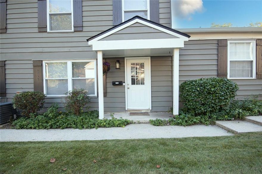 Welcome home to this inviting 2-bedroom, 1-bath condo that blends comfort, convenience, and low-maintenance living. Step inside to a bright and open living space perfect for relaxing or entertaining. The kitchen offers ample cabinet space, while the adjoining eat-in kitchen area makes mealtime easy and enjoyable.  Both bedrooms are nicely sized with plenty of natural light, and the full bathroom features a clean, functional layout. Enjoy the convenience of washer/dryer hookups right inside your unit—no more trips to the laundromat! The attached 1-car garage provides secure parking or extra storage, adding even more value to this great find. Ideal for buyers, looking for a turn-key opportunity.  Located close to shopping, dining, and major commuter routes, this condo offers an effortless lifestyle in a great location.