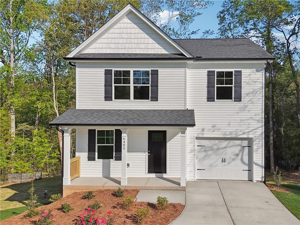 Location eligible for 100% USDA loan. Forsyth County. No HOA providing freedom and flexibility. Beautiful new construction on an unfinished basement already stubbed for a future bathroom, offering endless possibilities for customization. House located away from the road with long flat driveway. Plenty of parking, Desirable open floor plan including gourmet kitchen w/ white shaker cabinets, quartz counter tops, complete S/S appliance package, double vanity in main bathroom with walking closet and his closet, Luxury vinyl plank throughout for allergy free, and dust free living. Covered rocking chair front porch, huge front yard and a spacious entertainer’s deck, ideal for hosting gatherings or simply relaxing. Welcome home !
