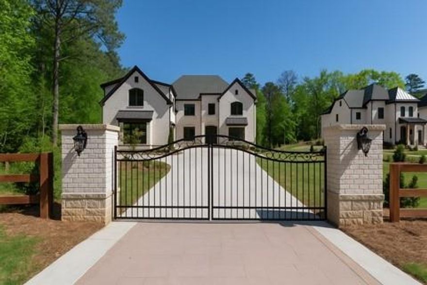 Experience Luxury Living in French-Château–inspired new construction homes near Downtown Roswell 

Modern Craftsmanship & Smart Design

Each home is a testament to exceptional craftsmanship, featuring premium materials and cutting-edge technology for comfort, energy efficiency, and long-lasting durability. Highlights include four oversized master suites, each with a luxurious en-suite bathroom featuring a freestanding bathtub, walk-in shower, dual vanities, and spacious walk-in closets—offering the perfect balance of elegance and functionality.

Special Construction Features:

Upgraded 2x6 Framing: Thicker exterior framing offers a stronger structure, superior insulation, and significantly higher energy efficiency than standard 2x4 framing.

Custom Three-Level Elevator: Enjoy seamless access to all three levels, including the basement.

German-Engineered Triple-Glass Windows & Doors: Premium European windows and doors offer superior insulation, energy efficiency, and soundproofing.

Spray Foam Insulation: Comprehensive insulation throughout the home ensures maximum energy savings, sound reduction, and moisture control. All bedrooms, bathrooms, and laundry rooms are fully soundproofed.

Copper Plumbing: High-quality copper piping provides quieter water flow and natural antibacterial benefits for healthier water.

3-Car Garage: Spacious with custom wood finishes, additional room for golf cart and electric outlet for EV charging station.

Luxury Interior Finishes:

Front Entrance Column are pre-wired for remote controlled electric gate

Top-Tier Appliances: Gourmet kitchen outfitted with professional-grade Fisher & Paykel appliances.

Custom Cabinetry: Soft-close, custom-designed cabinetry throughout the home combines elegance and practicality.

Natural Stone & Premium Surfaces: Timeless materials like marble tile, natural stone, and quartz or granite countertops elevate every space.

Concrete Fireplaces: Three artistic fireplaces offer warmth and customizable character with optional designer finishes.

Exquisite Detailing: Two Juelt's balconies, decorative ironwork, intricate crown and chair rail molding, and wall paneling enhance each room’s elegance. Vaulted ceilings add to the home's grandeur.

Red Oak Hardwood Floors: Durable, high-end red oak flooring throughout for a clean, carpet-free finish.

Exterior & Energy Efficiency Features:

Four-Sided Brick & Natural Stone Facade: Stunning and durable exterior construction on all sides.

Pre-Wired for Smart Living: Fully pre-wired for security, home automation, and surround sound. Security cameras and in-ceiling speakers are already installed. A future remote-controlled gate is also an option.

Landscaping & Irrigation: Professionally landscaped yards with a full irrigation system in both front and back.

Tankless Water Heaters: Two high-efficiency units with recirculation systems ensure continuous hot water while reducing utility costs.

High-Efficiency HVAC: Premium TRANE HVAC system provides year-round climate comfort.

Plywood-Finished Attic: Offers additional storage and easy maintenance access.

The featured photos showcase the gates and breathtaking backyard design, complete with a pool, gazebo with fireplace and separate firepit—an upgraded option that can be custom-built in this home's backyard by the builder for an additional cost.

Next door, another luxurious residence in a similar architectural style is nearing completion. This gives you the unique opportunity to choose the perfect layout and finishes to suit your lifestyle and if desired, to have access to the pool directly from the main level (upper home)
These homes represent the pinnacle of quality and design. Take a virtual tour via the video link above of our model home or schedule a private showing to experience the luxury in person.  With one home already sold and only two available—each with a unique floor plan—now is the time to act.