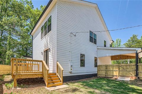 A home in Atlanta