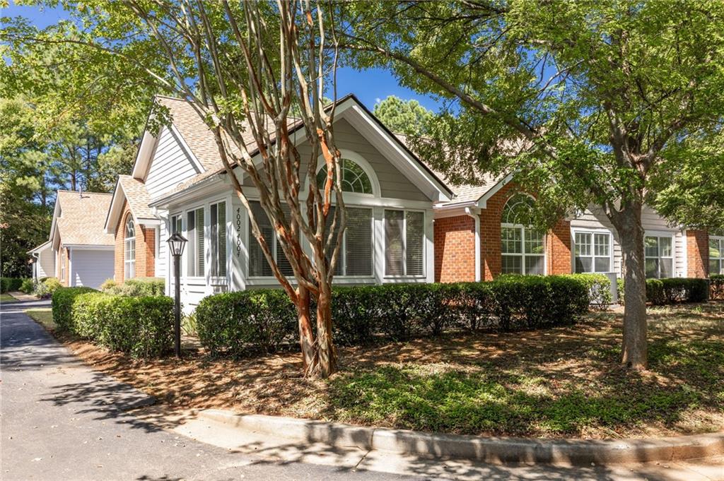 This home was the original model for the complex. It has numerous upgrades, including a larger HVAC system. The current owner, since 2016, has also added new appliances, new LVP flooring, new HVAC (2017). She also had the "popcorn" removed from the ceiling. She has the vents cleaned, put in "handicap" accessible commodes, added closet organizers and a new chandelier. There are also cabinets in the garage! It is an incredibly beautiful home. The refrigerator remains, and the washer and dryer are negotiable.
The 3 bedroom 2 bath home with a very bright sunroom is in the newer section of the Vineyards, just before the "guard" house. Beautiful cabinetry in the kitchen, which will also handle a small kitchen table so you don't have to eat each meal in the dining room. The Living/Dining room is expansive. The dining area part will fit a hutch as well as your large table and chairs. The living area is large, with a view of the kitchen. The primary bedroom is ready for your king-sized bed and two end tables as well as a bureau and chest of drawers! There is a huge walk-in closet in the primary bath area. You'll love the separate laundry room with more pantry space for your large items! Delight in the fact that you have no more landscape duties! You will also enjoy all the "get togethers" at the Clubhouse. You can be as active as you want to be and get to know your great neighbors!