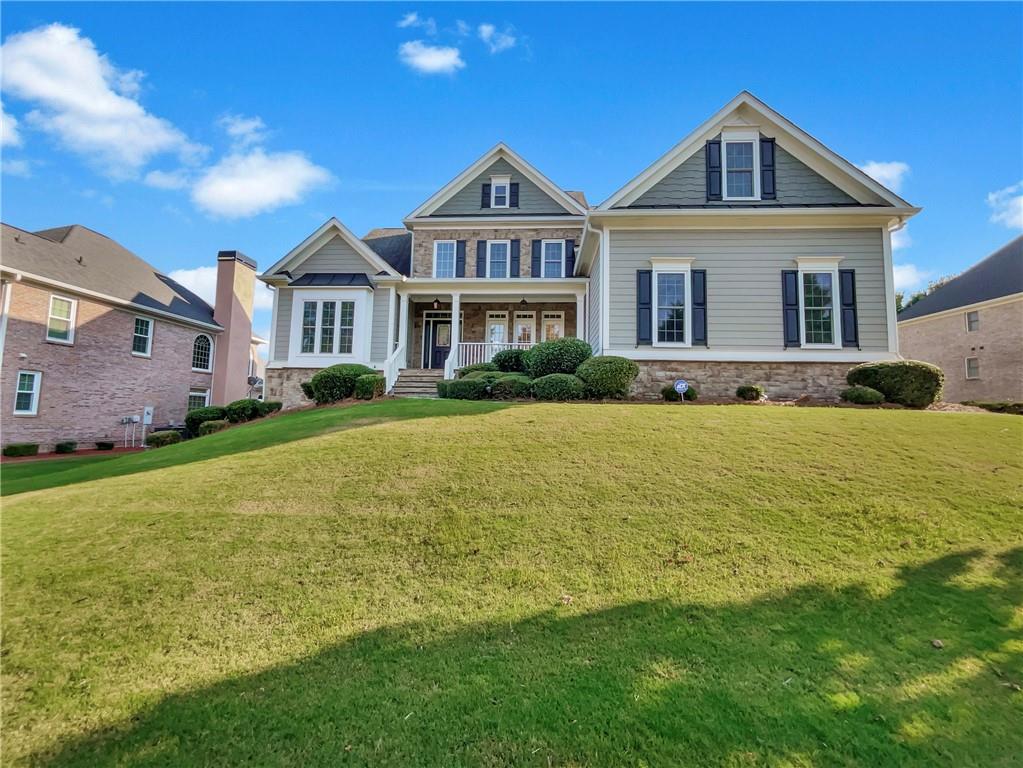 Seller may consider buyer concessions if made in an offer. Welcome to your dream home, where comfort meets elegance. The cozy living room, enhanced by a neutral color scheme, features a fireplace perfect for chilly evenings. The kitchen is a chef's delight, complete with an island, stylish backsplash, and a walk-in pantry for plenty of storage. The primary bedroom includes a walk-in closet, while the primary bathroom is a serene retreat with double sinks and a luxurious jacuzzi tub. Step outside to enjoy the deck, ideal for outdoor relaxation, and appreciate the fresh look from the updated flooring. This home is more than just a house; it's a lifestyle.