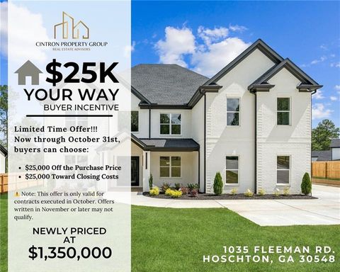 1035 Fleeman Road Hoschton GA 30548