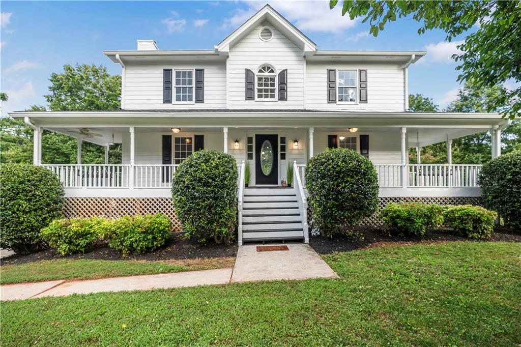 Welcome to this beautifully updated 3-bedroom, 2.5-bath home located in the highly sought-after Suwanee.This gem was just freshly painted inside and out, updated fixtures, and the porch… this move-in-ready home features no carpet throughout, offering a clean, modern feel from top to bottom. Step inside to discover a bright layout with stylish finishes and plenty of natural light. The spacious living areas flow seamlessly into the updated kitchen and dining space—perfect for entertaining or relaxing with family. The home also boasts a partially finished basement, ideal for a home office, gym, playroom, or extra storage. With no HOA, you'll enjoy the freedom to truly make this home your own. Perfectly located near parks, shopping, dining, and major highways, this is a must-see property in one of Gwinnett County’s most desirable areas. Septic tank clean bill attached with Seller disclosures. New SS stove and hood will be installed 07/21!