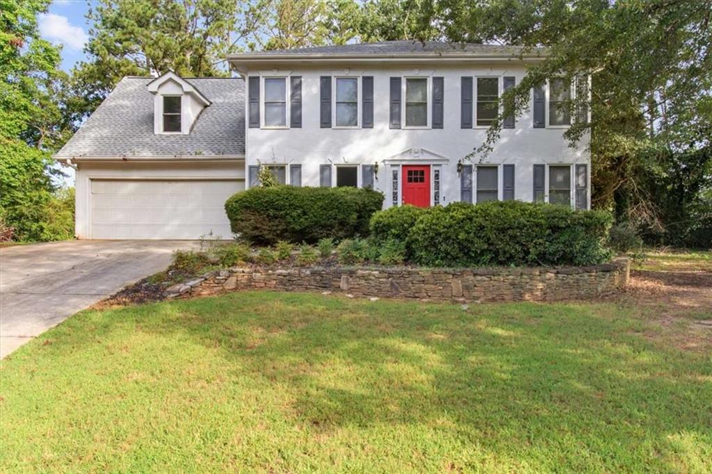 Spacious 2-Story Home in Desirable Honey Creek Neighborhood! Welcome to this charming 4-bedroom, 2.5-bath home nestled in a quiet cul-de-sac within the well-established Honey Creek community. This home offers abundant space with a 2-car attached garage plus a detached 2-car garage/workshop-perfect for additional storage, hobbies, or workspace. Also features, living room with a cozy fireplace, a spacious kitchen featuring granite countertops and a convenient eat-in area-ideal for everyday meals or entertaining guests. The layout also includes a walk-in closet, laundry room, and plenty of flexible living space to meet all your needs. Enjoy a generously sized front and backyard, offering ample room for outdoor gatherings, play, or gardening. With a little TLC and your personal touch, this home can truly shine. Don't miss out on the opportunity to make it your dream home in a sought-after neighborhood!