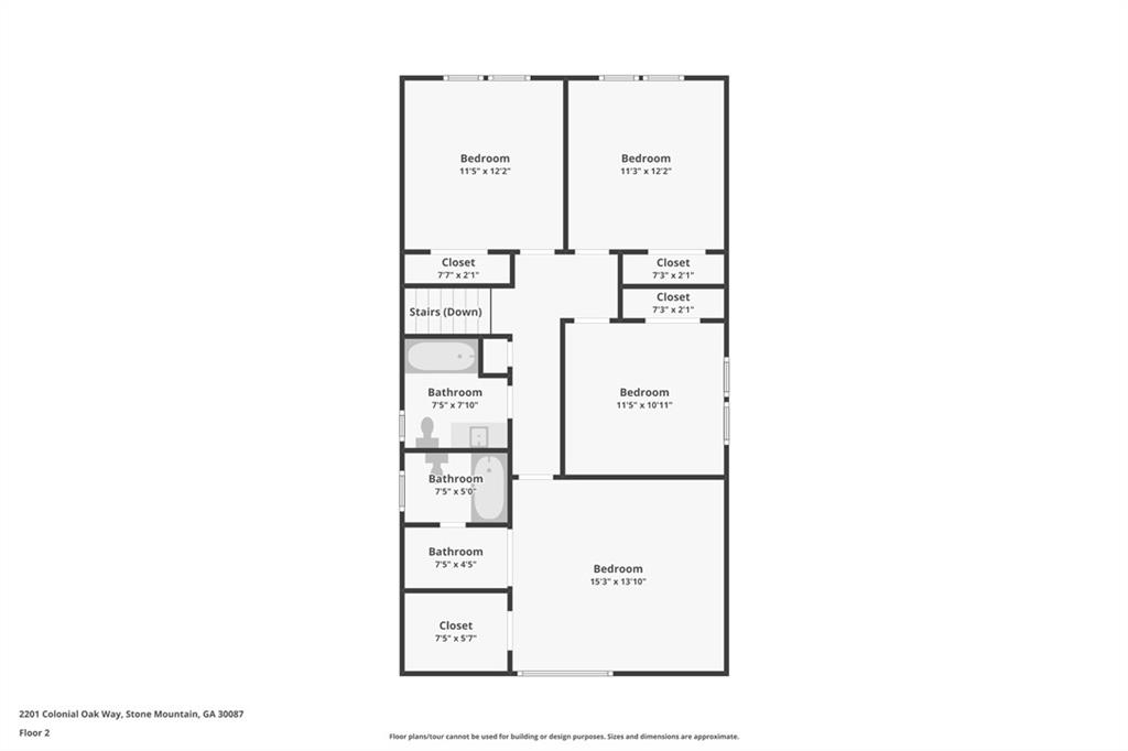 2201 Colonial Oak Way, Stone Mountain, Georgia image 36