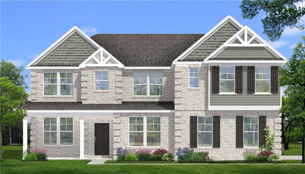 Discover the Rosemary II floor plan on Homesite 60 at Westwind Estates, a charming new community of single-family homes in Hampton, GA, built by DRB Homes. This serene neighborhood offers the perfect blend of convenience and tranquility, with easy access to work, cultural centers, and recreational amenities, while providing a peaceful escape from the city's hustle and bustle.
The Rosemary II plan, crafted by DRB Homes, features an open and flexible layout designed to suit your lifestyle. This spacious home boasts 5 bedrooms and 4.5 baths, including a convenient bedroom on the main level. It includes a covered front porch, a great spot to enjoy your coffee on a beautiful day. The spacious open concept kitchen features an oversized island overlooking the breakfast area and family room, perfect for entertaining and family gatherings, along with a butler's pantry that leads from the kitchen to the dining room. The dining room itself is a beautiful space with coffered ceilings, ideal for holidays and family celebrations. A first-floor guest suite offers the perfect space for family and guests with a bedroom and attached full bath. The luxurious primary suite serves as a peaceful retreat with a sitting room, his and hers walk-in closets, and a private en-suite bathroom with two separate vanities, a linen closet, a tub, and a walk-in shower. Upstairs, a spacious loft area offers endless possibilities, such as a game room, office, or second living room. Additional features include a two car side garage, gas appliances, and a gas fireplace in the family room.
Located in award-winning Henry County Schools, including the Dutchtown school district, Westwind Estates is an ideal choice for families seeking top-quality education and a vibrant community. With easy access to I-75, as well as nearby dining and shopping options, Westwind Estates perfectly balances comfort, convenience, and connectivity.
Enjoy resort style living inside the community with amenities including a pool, cabana, dog park, playground and pocket parks.
Please note: All media are stock images and may not reflect the actual home being built. Ask about our current incentives!
Please note: If the buyer is represented by a broker/agent, DRB REQUIRES the buyer’s broker/agent to be present during the initial meeting with DRB’s sales personnel to ensure proper representation. If buyer’s broker/agent is not present at initial meeting DRB Group Georgia reserves the right to reduce or remove broker/agent compensation.