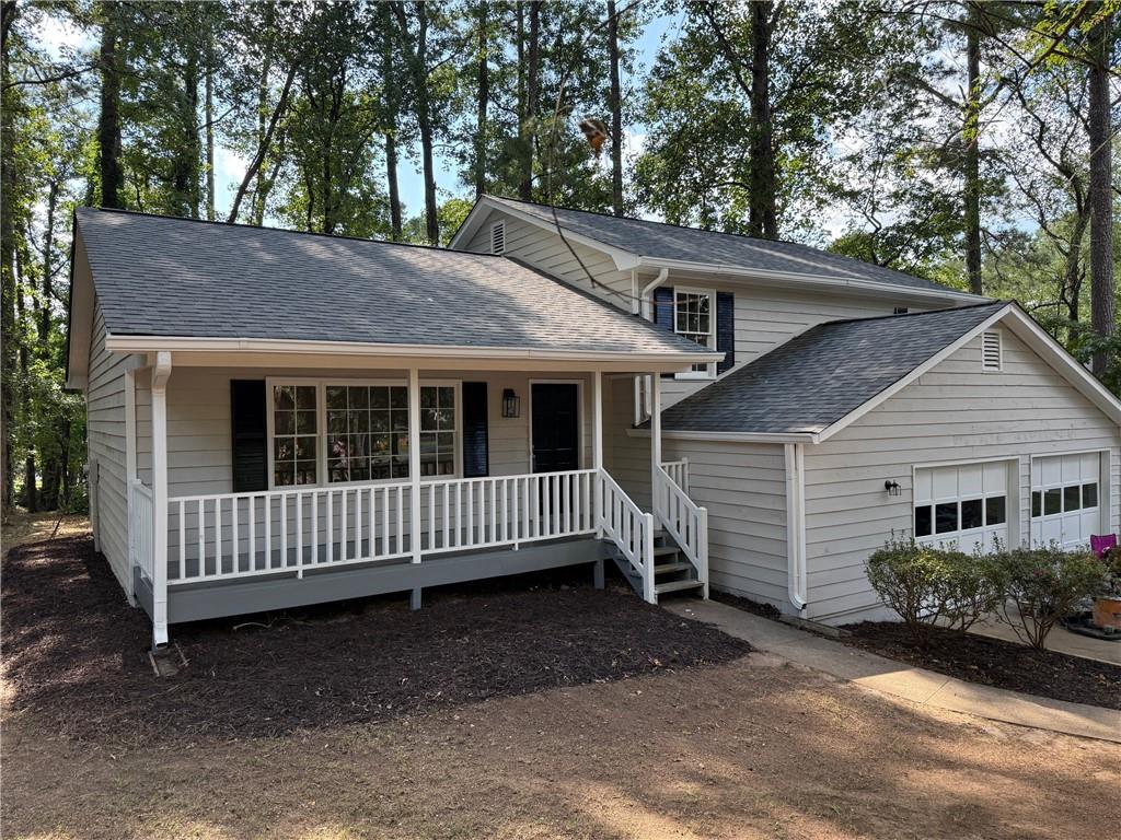 Charming renovated home in Marietta! Step into this 4 bedroom 2 1/2 bathroom split level home situated in a quiet cul-de-sac. With numerous updates, this home combines style, comfort, and functionality in every detail. New heat and air, new flooring and lighting, newer roof, fresh paint inside and out, updated bathrooms with new plumbing fixtures. Enter the bright and luminous kitchen, recently updated with luxurious granite countertops that exude sophistication, new cabinets, and gleaming stainless steel appliances which add a touch of contemporary style. The large screened in porch overlooks a deep, level backyard providing abundant space and endless possibilities for your outdoor enjoyment. No HOA! The Horseshoe Bend community is known for it’s Easy access to Marietta Square, and quick access to Powder Springs Road and the East-West Connector. This beautiful residence offers an inviting atmosphere and a convenient location, making it an ideal place to call home.