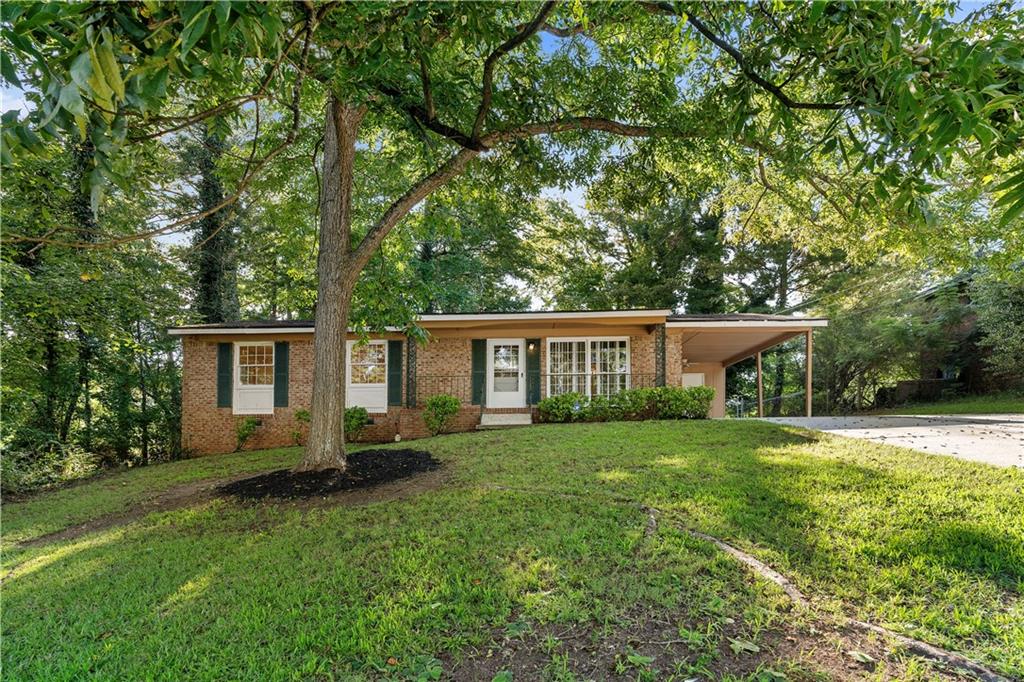Fantastic 3-bedroom, 1.5-bath home just minutes from the airport. This home is located on a quiet street only 5 minutes from Hartsfield-Jackson Airport and offers easy access to both Interstates 285 and 85. The large living area features beautiful hardwood floors. The all-white kitchen opens to a private, fenced backyard. This is a great home or investment rental opportunity, especially for those working at the Atlanta airport.