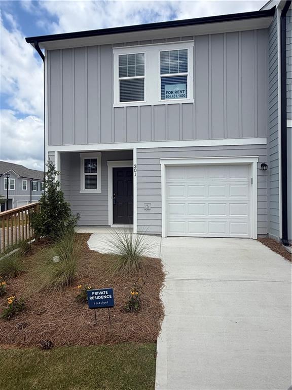 OH MY! You won't want to miss this BRAND NEW end unit townhome right across from the pool! Conveniently located in a new gated community near dining, shopping and all the charm of downtown Villa Rica. Minutes from I-20! Featuring 3 large bedrooms, 2 1/2 bathrooms and a large open living/kitchen area, stainless steel appliances, washer & dryer, patio and attractive landscaping, this townhome is just perfect and ready for it's very first tenant(s).