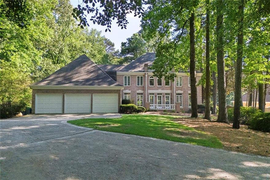 Tucked away at the end of a quiet cul-de-sac and nestled on a private 3.87-acre lot that backs up to scenic Sope Creek, this hidden gem defines East Cobb luxury living. Located in a small, exclusive community, this custom estate offers unparalleled space, serenity, and access to some of Cobb County’s most sought-after schools — East Side Elementary, Dickerson Middle, and Walton High.
This spacious home features 5 generously sized bedrooms and 4.5 bathrooms, with a flexible, open-concept floorplan that includes the option for a main-level primary suite. Thoughtfully designed for both comfortable everyday living and sophisticated entertaining, the home showcases two inviting fireplaces, a fully finished and tastefully updated basement, and elegant design and natural light throughout.
A unique highlight is the upstairs flex room, currently outfitted as a professional-grade recording studio. Whether you're a musician, content creator, or simply in need of a quiet workspace, media room, or home office, this versatile space adds exceptional value and function.
Step outside and experience your own private sanctuary along the banks of Sope Creek. The backyard offers a peaceful escape with mature hardwoods, walking trails, and a whimsical swing suspended over the water — the perfect spot to unwind or make family memories. Whether you’re hosting gatherings on the back deck, enjoying morning coffee with the sounds of nature, or exploring your wooded acreage, this rare property combines the charm of creekside living with the convenience of East Cobb.
Don't miss this opportunity to own a one-of-a-kind estate where privacy, luxury, and location come together.
