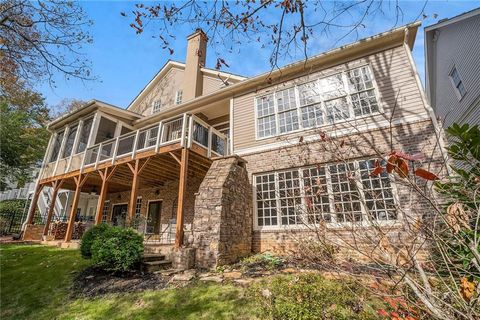 A home in Dawsonville