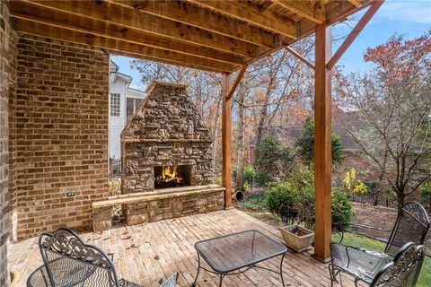 A home in Dawsonville