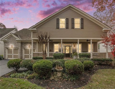 A home in Dawsonville