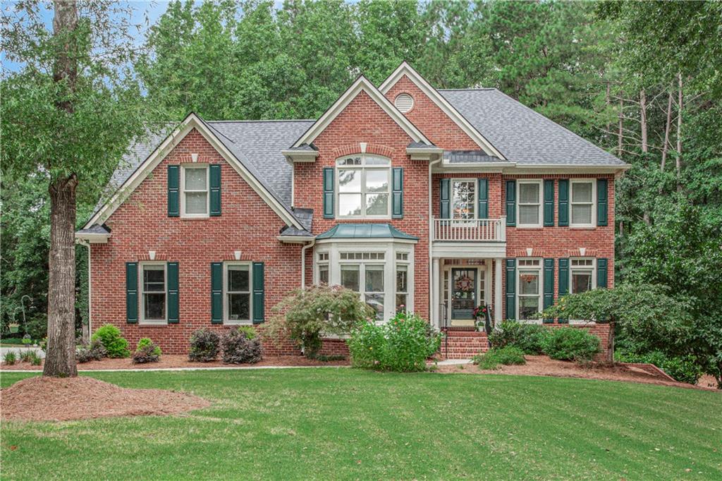 Welcome to this beautiful 3-sided brick home, perfectly situated on a private 1-acre cul-de-sac lot with a sparkling saltwater pool & spacious backyard oasis. This well-maintained home features a brand-new roof and is designed for both everyday living and entertaining.
Step inside the 2 story foyer to find an open-concept kitchen with crisp white cabinetry, granite countertops, Kitchen Aide appliances, & a view to the inviting family room. A combo living/dining room offers flexibility, while the main-level bedroom is ideal for guests or a private home office. Gorgeous hardwood floors run thru the hall, kitchen and family room, and a deck off the kitchen overlooks the pool and backyard.
Upstairs, you’ll find two secondary bedrooms with a Jack-and-Jill bath, a secondary bedroom with a full bath, a convenient laundry room, and a spacious primary suite. The primary bedroom boasts an oversized dressing-room style closet, plus an en-suite with a tile shower, jetted tub, double vanities, and an additional walk-in closet.
The finished terrace level offers even more living space with a large recreation room, an additional bedroom with a full bath, and walkout access to the pool. Unfinished areas provide excellent storage and a workshop space.
Enjoy summers relaxing by the pool, grilling on the deck, or playing in the large, private backyard—a perfect blend of comfort and outdoor fun.
Don’t miss the opportunity to own this move-in ready home with space for everyone inside and out